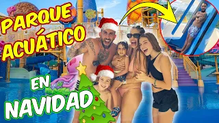 PASAMOS UN DÍA ENTERO EN EL PARQUE ACUÁTICO EN PLENO DICIEMBRE | Familia Amiguindy