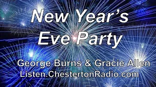 New Year's Eve Party - George Burns & Gracie Allen