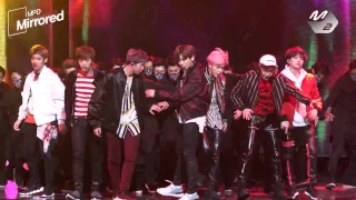 [Mirrored MPD직캠] 방탄소년단 거울모드 직캠 'Not Today' (BTS FanCam) | @MCOUNTDOWN_2017.2.23