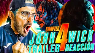 ¡Esto va a ser una pasada! 🐶✏️ JOHN WICK 4 BABA YAGA Tráiler Reacción