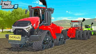 TUG OF WAR - STEIGER TRACTORS NEW VS OLD! | FARMING SIMULATOR 22