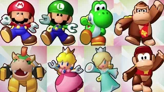 Mini Mario & Friends: amiibo Challenge - All Characters