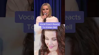 Vocal Coach Reacts To Kristen Bell