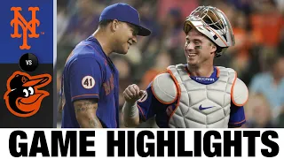 Mets vs. Orioles Game Highlights (6/9/21) | MLB Highlights