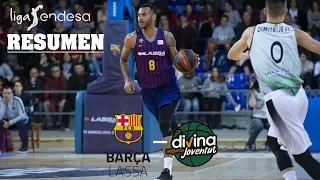 Barça Lassa - Divina Seguros Joventut (94-92) RESUMEN // Jornada 6 Liga Endesa