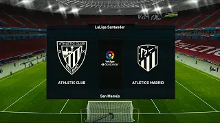 Athletic Bilbao vs Atletico Madrid | Estadio San Mamés | 2020-21 La Liga | PES 2021