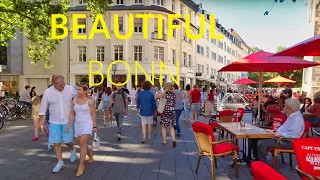 BONN GERMANY 🇩🇪 🔴 NEW Beautiful Walking Tour in Old Town [4K UHD]