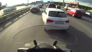 Дорога на работу или зачем нужен мотоцикл в Москве