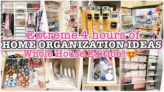 EXTREME HOME ORGANIZATION IDEAS 2024 | WHOLE HOUSE CLEANING MARATHON |  ORGANIZING 😍 SELLE DESHIRO