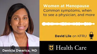 Women at Menopause: Symptoms, When to See Your Physician (Denicia Dwarica, MD)