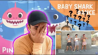 Baby Shark Challenge Reaction (CRINGE WARNING)