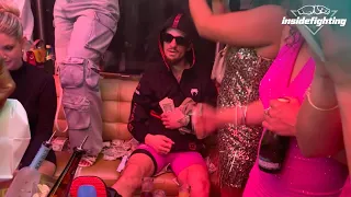 Sean O'Malley celebrates at Miami nightclub after UFC 299 win over Chito Vera