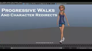 Maya Animation: A Guide To Progressive Walk Cycles And Character Redirects