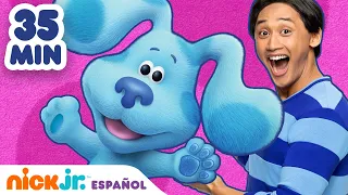 Pistas de Blue y tú | 40 MIN de risa, canto y baile con Josh y Blue | Nick Jr. en Español