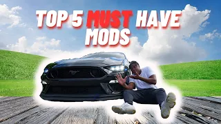 TOP 5 ESSENTIAL MODS FOR MUSTANG MACH 1 IN 2024
