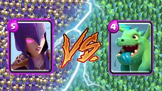 WITCH VS BABY DRAGON - Clash Royale Challenge #259