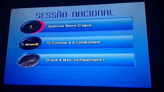 Menu do DVD | Sessão Nacional 3 em 1 | Feito Por Mim