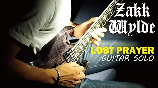 Zakk Wylde - Lost Prayer (Solo) : by Gaku