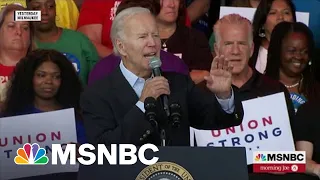 'Let Him Go' Vs. 'I'd Like To Punch Him In The Face': How Biden, Trump Handle Hecklers