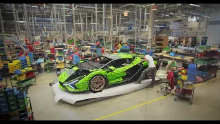 XXL LEGO Technic Lamborghini Sian FKP 37: Behind the Scenes!