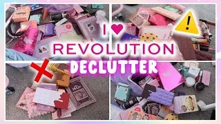 I HEART REVOLUTION EYESHADOW DECLUTTER - Time to be ruthless! 👏🏻