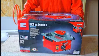 Einhell TC-TS 1200 Mini Table Saw - Unpacking, Assembly, Test Cuts