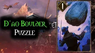 D'ao - Second Boulder Puzzle - Thronebreaker The Witcher Tales