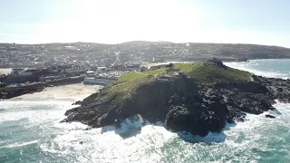 St Ives, Cornwall March 2023 DJI mini 2