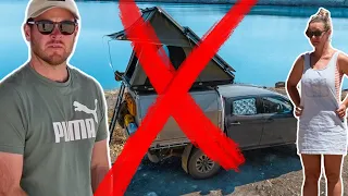 We are SO OVER camping!!! That time we gave up!!