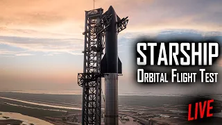 SpaceX Starship Orbital Flight Test Live 🔴