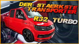 TRANSPORTER mit R32 TURBO! Mechanix T5 DOKA 4motion auf dem DYNO | Beth Rennsporttechnik