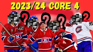 Predicting the Montreal Canadiens Core 4 for 2023/24 and 2026/27