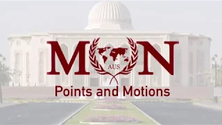 MUN Points and Motions