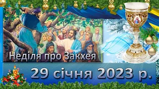 Утреня, Служба Божа. 29 січня  2023 р.