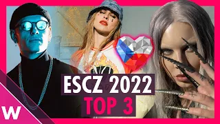 ESCZ 2022: Our Top 3 in Czech Republic's Eurovision selection