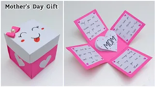 🥰 Surprise 🥰 Mother's Day Gift Box • How to make gift box for Mother's Day • Paper Gift Box For Mom