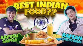 Trying FOOD from EVERY STATE OF INDIA with @RafsanTheChotobhai