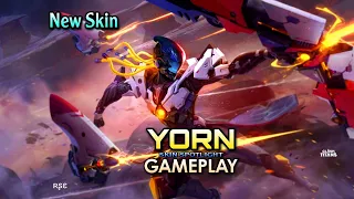 Yorn New Skin Spotlight Gameplay | CoT | AoV | Solocarry Trying New Build | Mega (Just miss)