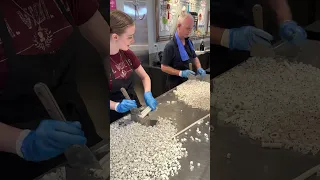 Satisfying Candy Chopping Race With My Dad