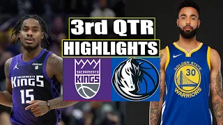 Sacramento Kings vs Dallas Mavericks 3rd QTR HIGHLIGHTS | March 26 | 2024 NBA Season