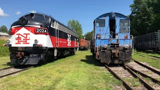 A Tour of the Berkshire Scenic Railway Museum: August 2020