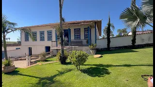 ELE TEM 101 ANOS E A CASA TEM 170 ANOS - CAMPO BELO MG