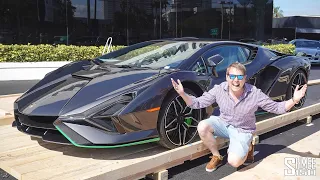 LAMBORGHINI SIAN DELIVERY! Unboxing the Hypercar Crate from Italy