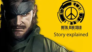 Metal Gear Solid: PeaceWalker Story Explained
