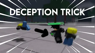 USE This DECEPTION Trick in your 1V1s! l The Strongest Battlegrounds l