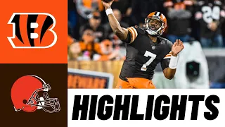 Jacoby Brissett Highlights vs Bengals | NFL Week 8