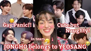 Reaction to Jongsang tiktok edits; Clingiest friendship that almost made me Cry!