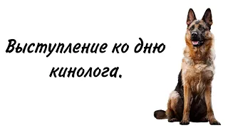 Показательное выступление ко дню кинологов. 21 июня 2019 года