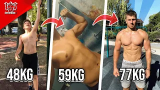 Stjepan Žabčić - NEVJEROJATNA STREET WORKOUT TRANSFORMACIJA!