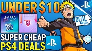 15 GREAT PSN Game Deals UNDER $10 Right Now - SUPER CHEAP PS4 Games! (New PSN Sales 2022 Deals)